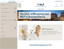 Tablet Screenshot of mlp-braunschweig.de